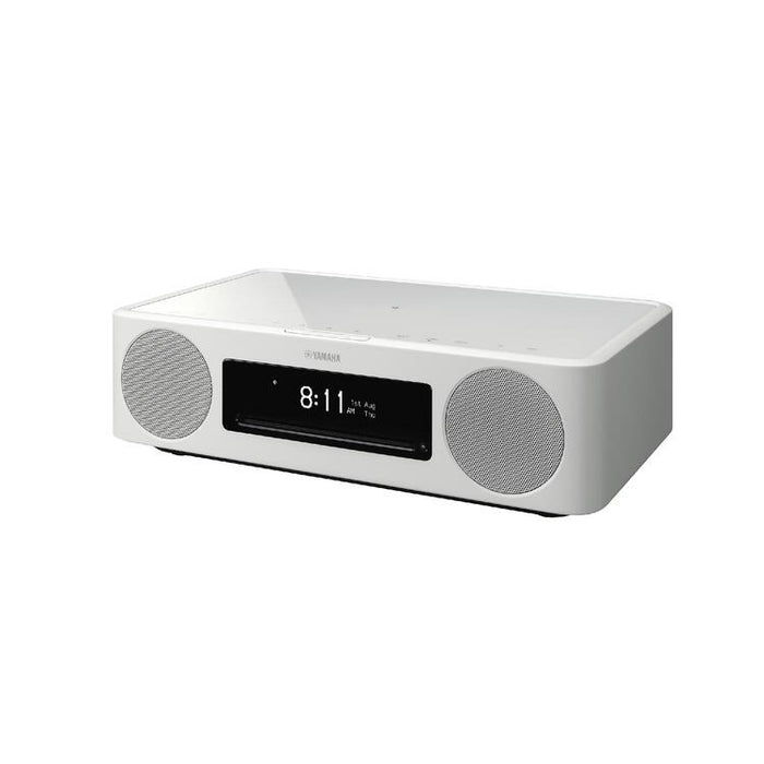 Yamaha TSX-N237 | Radio-Réveil - Bluetooth - Lecteur CD - Blanc-Sonxplus St-Georges