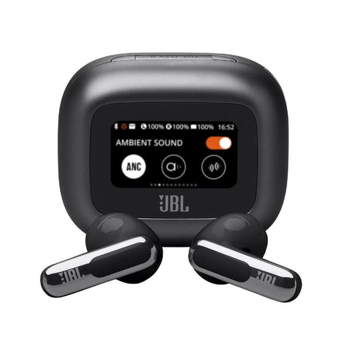 JBL Live Flex 3 | Écouteurs intra-auriculaire - Sans fil - Réduction de bruit - Écran tactile 1,45" - Noir-Sonxplus St-Georges