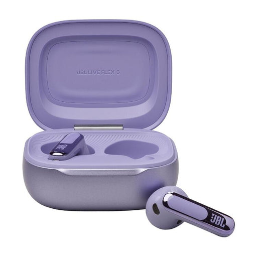 JBL Live Flex 3 | Écouteurs intra-auriculaire - Sans fil - Réduction de bruit - Écran tactile 1,45" - Mauve-Sonxplus St-Georges