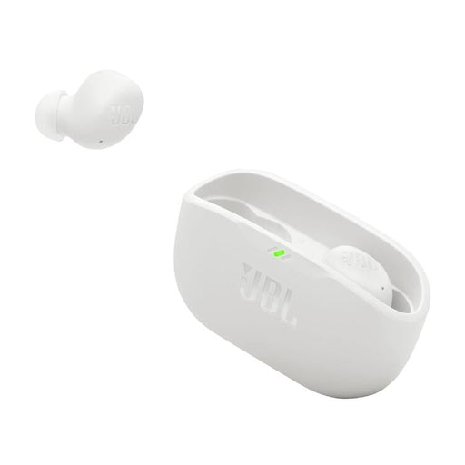 JBL Vibe Buds 2 | Écouteurs intra-auriculaires - Sans fil - Bluetooth - Technologie Smart Ambient - Blanc-Sonxplus St-Georges