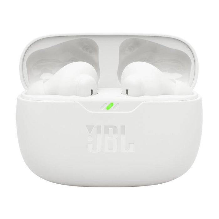 JBL Vibe Beam 2 | Écouteurs intra-auriculaires - Sans fil - Bluetooth - Technologie Smart Ambient - Blanc-Sonxplus St-Georges