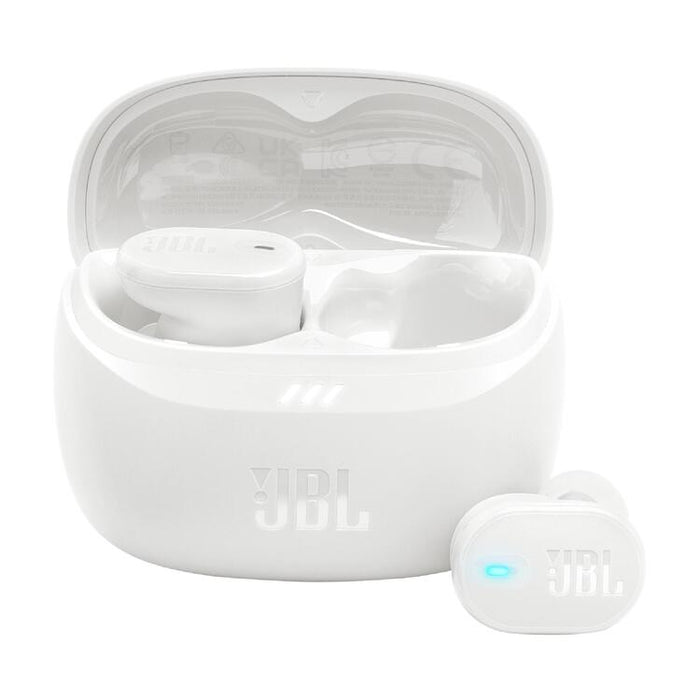 JBL Tune Buds 2 | Écouteurs intra-auriculaires - 100% - Sans fil - Bluetooth - Réduction de bruit - 6 microphones - Blanc-Sonxplus St-Georges