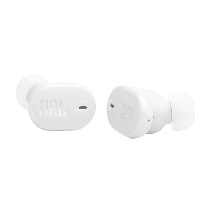JBL Tune Buds 2 | Écouteurs intra-auriculaires - 100% - Sans fil - Bluetooth - Réduction de bruit - 6 microphones - Blanc-Sonxplus St-Georges