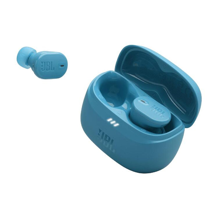 JBL Tune Buds 2 | Écouteurs intra-auriculaires - 100% - Sans fil - Bluetooth - Réduction de bruit - 6 microphones - Turquoise-Sonxplus St-Georges