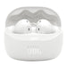 JBL Tune Beam 2 | Écouteurs intra-auriculaires - 100% Sans fil - Bluetooth - Smart Ambient - 6 Microphones - Blanc-Sonxplus St-Georges