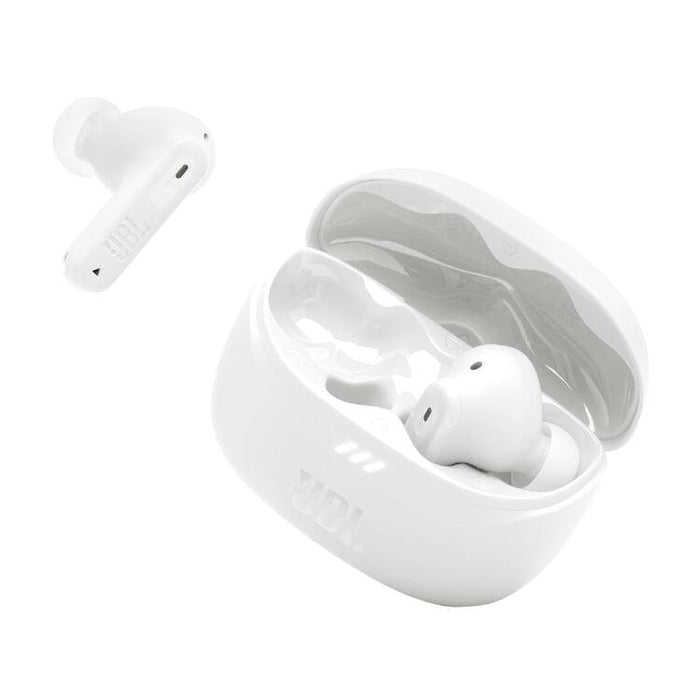 JBL Tune Beam 2 | Écouteurs intra-auriculaires - 100% Sans fil - Bluetooth - Smart Ambient - 6 Microphones - Blanc-Sonxplus St-Georges