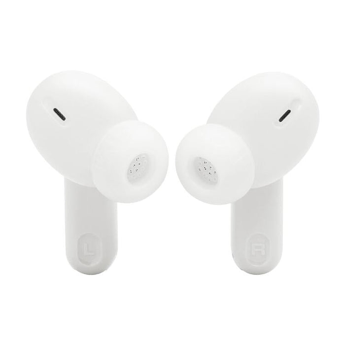 JBL Tune Beam 2 | Écouteurs intra-auriculaires - 100% Sans fil - Bluetooth - Smart Ambient - 6 Microphones - Blanc-Sonxplus St-Georges