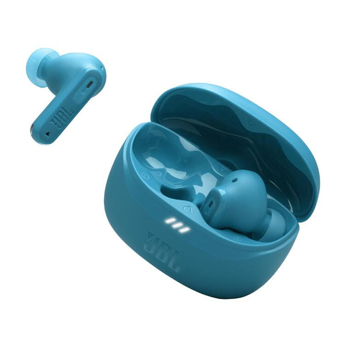 JBL Tune Beam 2 | Écouteurs intra-auriculaires - 100% Sans fil - Bluetooth - Smart Ambient - 6 Microphones - Turquoise-Sonxplus St-Georges