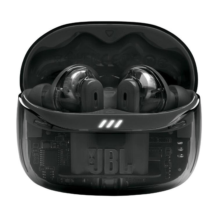 JBL Tune Beam 2 | Écouteurs intra-auriculaires - 100% Sans fil - Bluetooth - Smart Ambient - 6 Microphones - Noir Fantôme-Sonxplus St-Georges