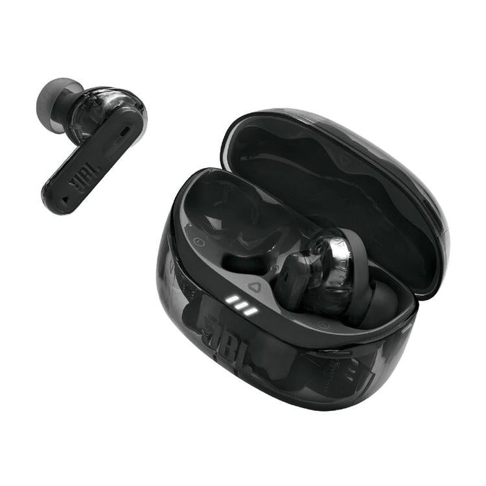 JBL Tune Beam 2 | Écouteurs intra-auriculaires - 100% Sans fil - Bluetooth - Smart Ambient - 6 Microphones - Noir Fantôme-Sonxplus St-Georges