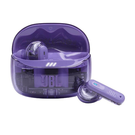 JBL Tune Beam 2 | Écouteurs intra-auriculaires - 100% Sans fil - Bluetooth - Smart Ambient - 6 Microphones - Mauve Fantôme-Sonxplus St-Georges