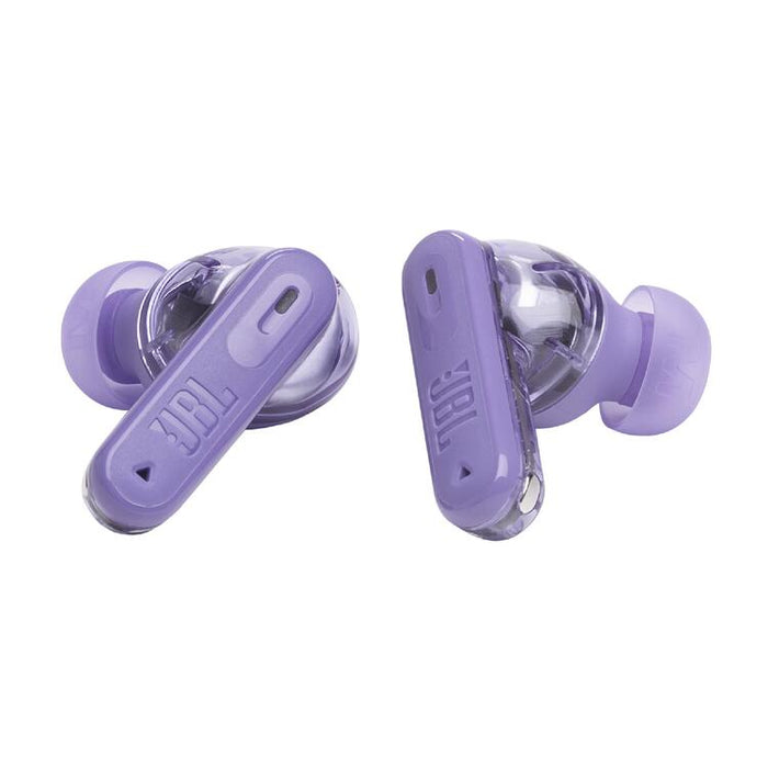 JBL Tune Beam 2 | Écouteurs intra-auriculaires - 100% Sans fil - Bluetooth - Smart Ambient - 6 Microphones - Mauve Fantôme-Sonxplus St-Georges