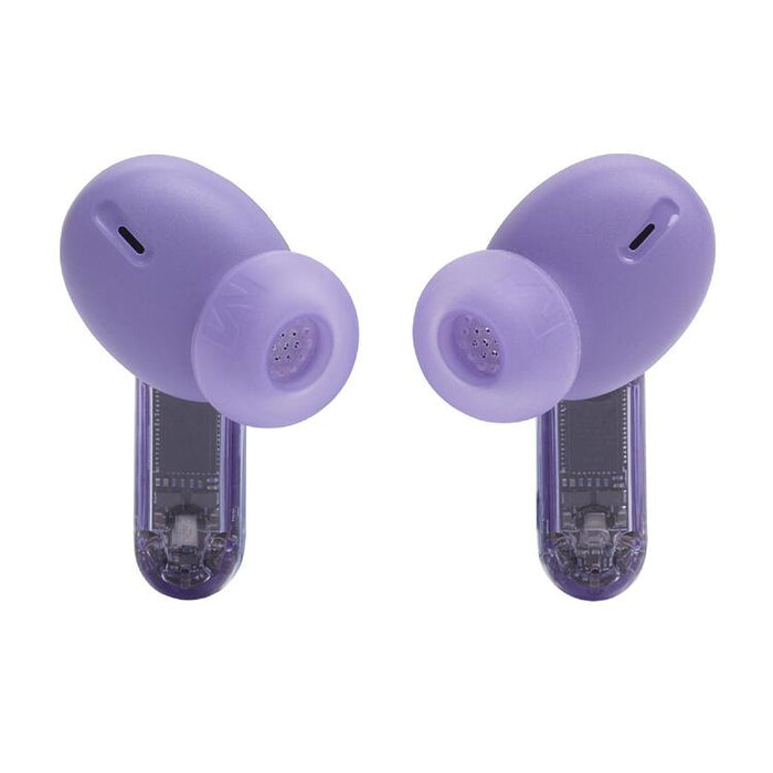 JBL Tune Beam 2 | Écouteurs intra-auriculaires - 100% Sans fil - Bluetooth - Smart Ambient - 6 Microphones - Mauve Fantôme-Sonxplus St-Georges
