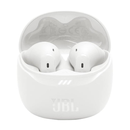 JBL Tune Flex 2 | Écouteurs intra-auriculaires - 100% Sans fil - Bluetooth - Réduction de bruit - 6 Microphones - IP54 - Blanc-Sonxplus St-Georges