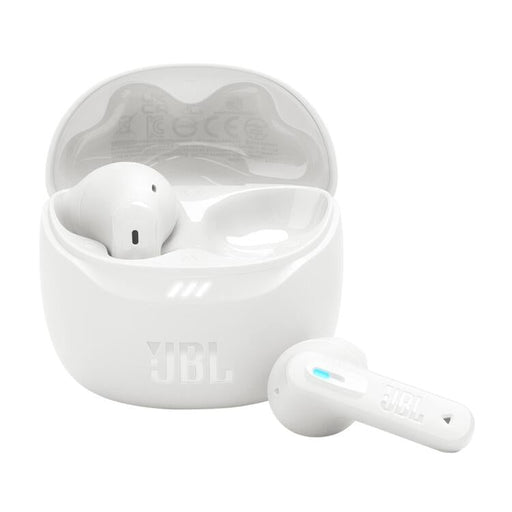 JBL Tune Flex 2 | Écouteurs intra-auriculaires - 100% Sans fil - Bluetooth - Réduction de bruit - 6 Microphones - IP54 - Blanc-Sonxplus St-Georges