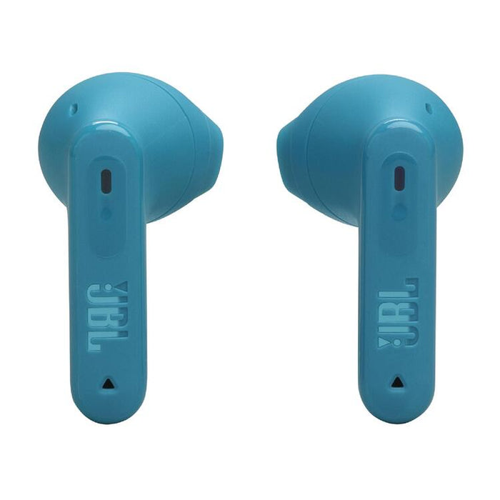 JBL Tune Flex 2 | Écouteurs intra-auriculaires - 100% Sans fil - Bluetooth - Réduction de bruit - 6 Microphones - IP54 - Turquoise-Sonxplus St-Georges