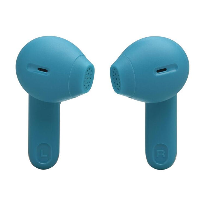 JBL Tune Flex 2 | Écouteurs intra-auriculaires - 100% Sans fil - Bluetooth - Réduction de bruit - 6 Microphones - IP54 - Turquoise-Sonxplus St-Georges