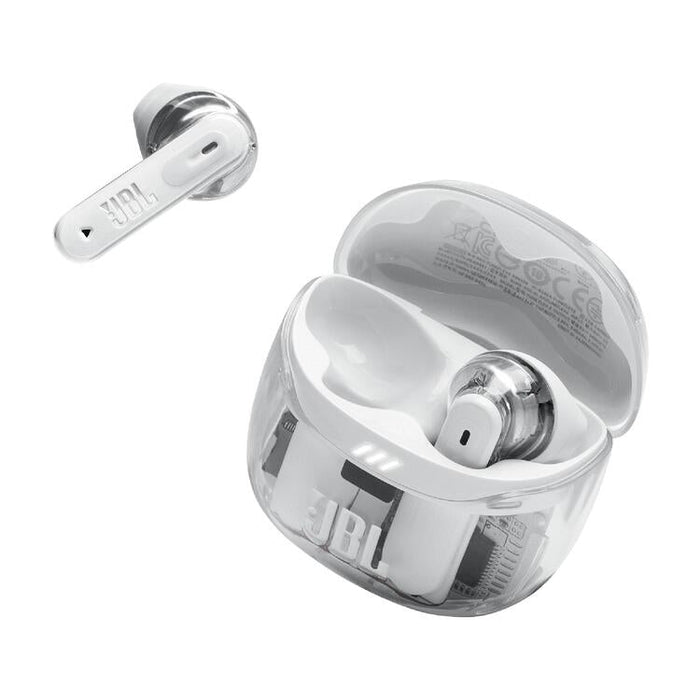 JBL Tune Flex 2 | Écouteurs intra-auriculaires - 100% Sans fil - Bluetooth - Réduction de bruit - 6 Microphones - IP54 - Blanc Fantôme-Sonxplus St-Georges