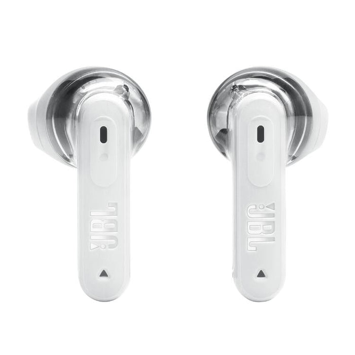 JBL Tune Flex 2 | Écouteurs intra-auriculaires - 100% Sans fil - Bluetooth - Réduction de bruit - 6 Microphones - IP54 - Blanc Fantôme-Sonxplus St-Georges
