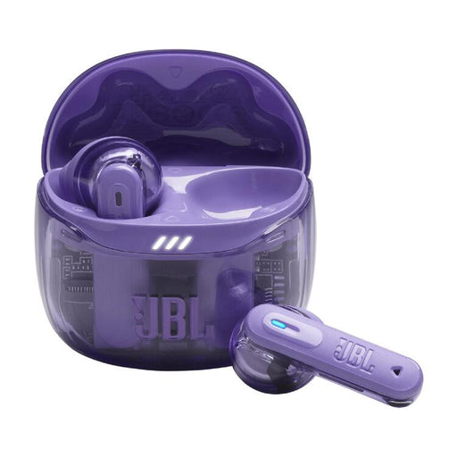 JBL Tune Flex 2 | Écouteurs intra-auriculaires - 100% Sans fil - Bluetooth - Réduction de bruit - 6 Microphones - IP54 - Mauve Fantôme-Sonxplus St-Georges