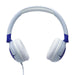 JBL JR320 | Écouteurs filaires circum-auriculaires pour enfant - JBL Safe Sound - Microphone - Bleu-Sonxplus St-Georges