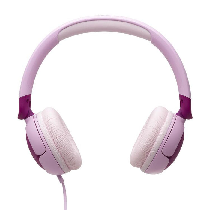 JBL JR320 | Écouteurs filaires circum-auriculaires pour enfant - JBL Safe Sound - Microphone - Mauve-Sonxplus St-Georges