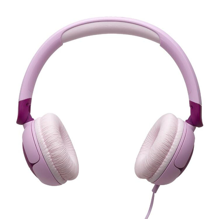 JBL JR320 | Écouteurs filaires circum-auriculaires pour enfant - JBL Safe Sound - Microphone - Mauve-Sonxplus St-Georges