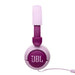JBL JR320 | Écouteurs filaires circum-auriculaires pour enfant - JBL Safe Sound - Microphone - Mauve-Sonxplus St-Georges