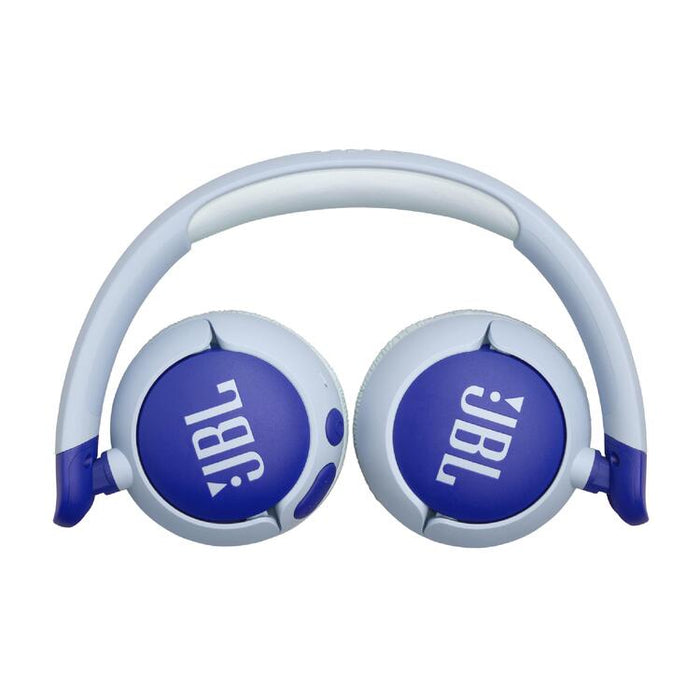 JBL JR 320BT | Écouteurs sans fil circum-auriculaires pour enfant - Bluetooth - JBL Safe Sound - Microphone - Bleu-Sonxplus St-Georges