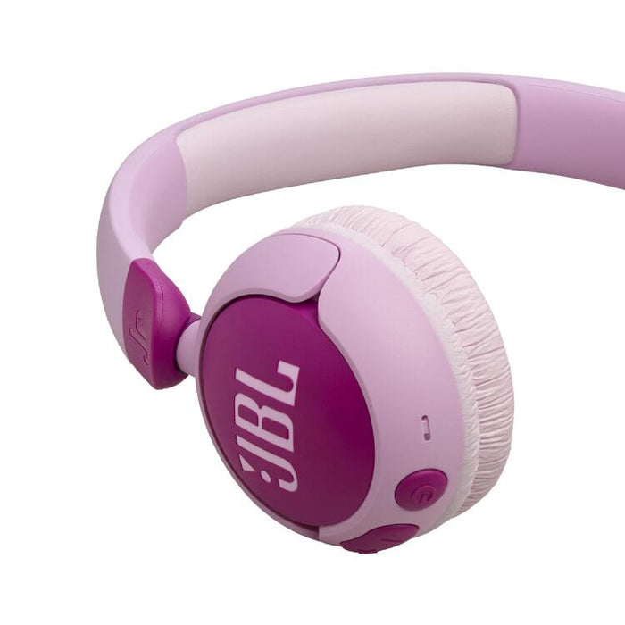 JBL JR 320BT | Écouteurs sans fil circum-auriculaires pour enfant - Bluetooth - JBL Safe Sound - Microphone - Mauve-Sonxplus St-Georges