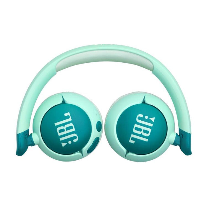 JBL JR 320BT | Écouteurs sans fil circum-auriculaires pour enfant - Bluetooth - JBL Safe Sound - Microphone - Vert-Sonxplus St-Georges