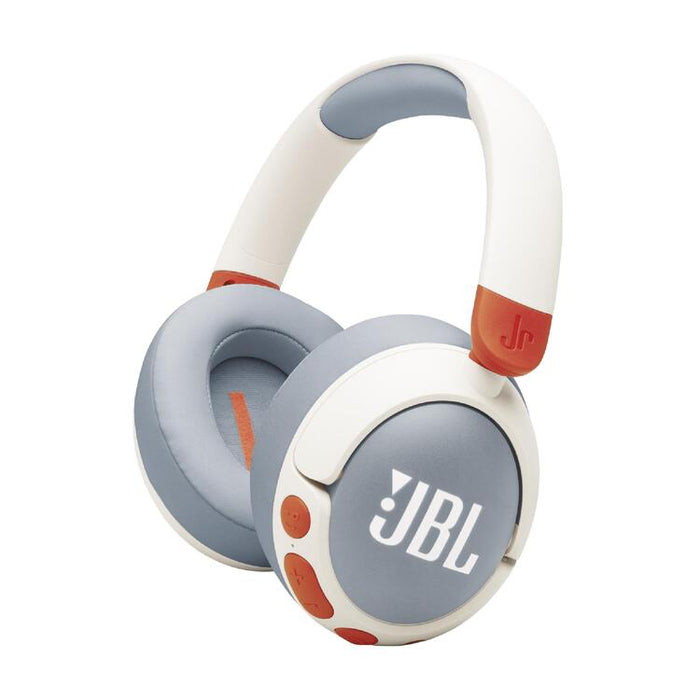 JBL JR 470NC | Écouteurs supra-auriculaire pour enfant - Sans fil - Bluetooth - Blanc-Sonxplus St-Georges
