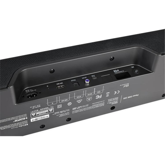 Klipsch FlexusCORE200 | Barre de son compacte - 3.1.2 Canaux - Dolby Atmos - 200 watts RMS-Sonxplus St-Georges