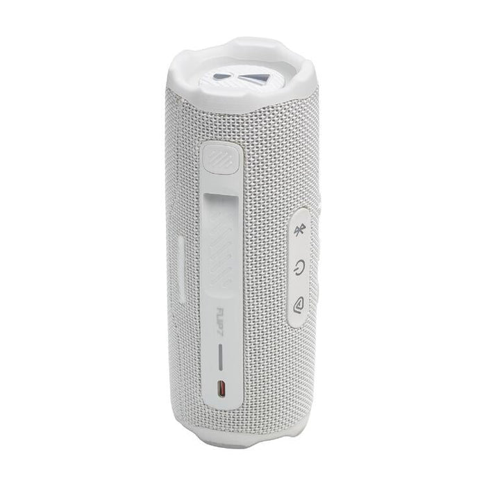 JBL Flip 7 | Haut-parleur portable - Bluetooth - Étanche - Jusqu'à 14 heures d'autonomie - Blanc-Sonxplus St-Georges