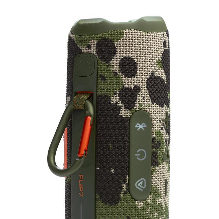 JBL Flip 7 | Haut-parleur portable - Bluetooth - Étanche - Jusqu'à 14 heures d'autonomie - Camouflage-Sonxplus St-Georges