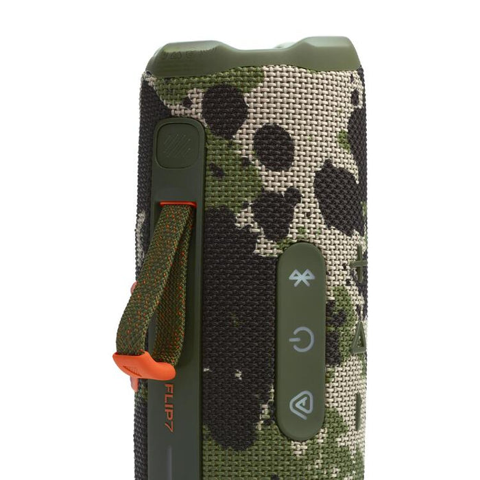 JBL Flip 7 | Haut-parleur portable - Bluetooth - Étanche - Jusqu'à 14 heures d'autonomie - Camouflage-Sonxplus St-Georges