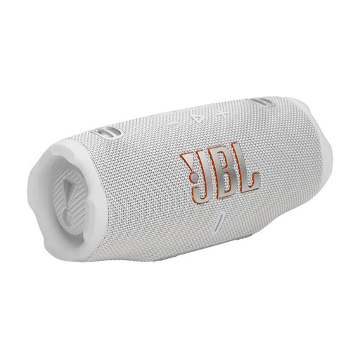 JBL Charge 6 | Haut-Parleur Portatif Bluetooth - Étanche - Auracast - 28 Heures d'autonomie - Blanc-Sonxplus St-Georges