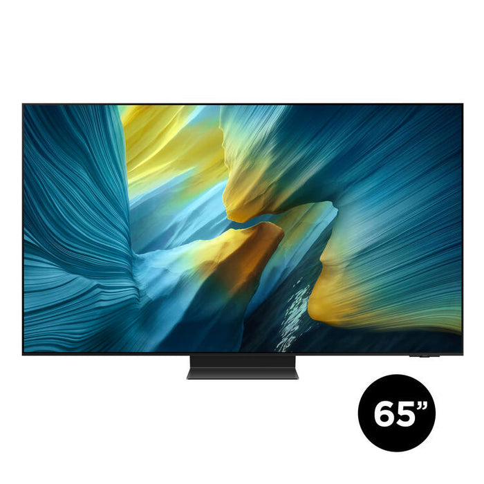 Samsung QN65S95FAFXZC | Téléviseur 65" - Série S95F - OLED - 4K - 120Hz - Aucun reflet-Sonxplus St-Georges