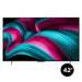 LG OLED42C5PUA | Téléviseur 42" 4K OLED - 120Hz - Série C5 - Processeur IA a9 4K Gen8 - Noir-Sonxplus St-Georges