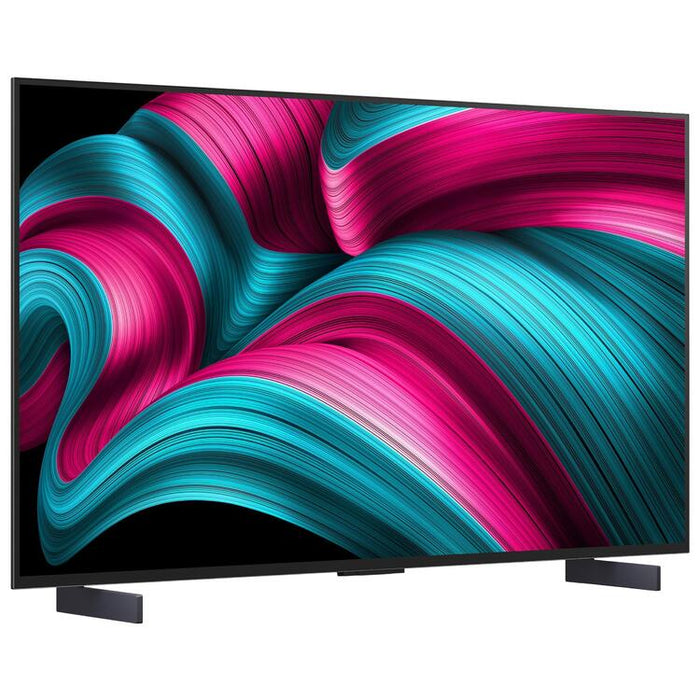 LG OLED42C5PUA | Téléviseur 42" 4K OLED - 120Hz - Série C5 - Processeur IA a9 4K Gen8 - Noir-Sonxplus St-Georges
