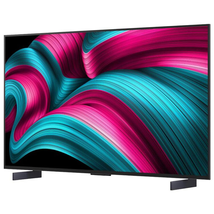 LG OLED42C5PUA | Téléviseur 42" 4K OLED - 120Hz - Série C5 - Processeur IA a9 4K Gen8 - Noir-Sonxplus St-Georges