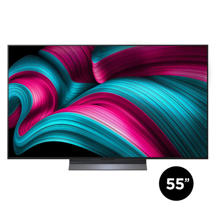 LG OLED55C5PUA | Téléviseur 55" 4K OLED - 120Hz - Série C5 - Processeur IA a9 4K Gen8 - Noir-Sonxplus St-Georges