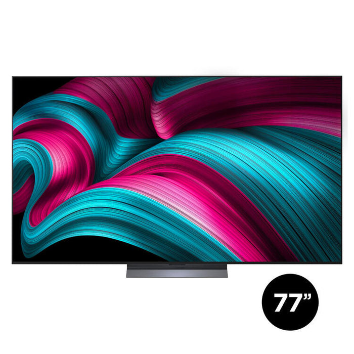 LG OLED77C5PUA | Téléviseur 77" 4K OLED - 120Hz - Série C5 - Processeur IA a9 4K Gen8 - Noir-Sonxplus St-Georges