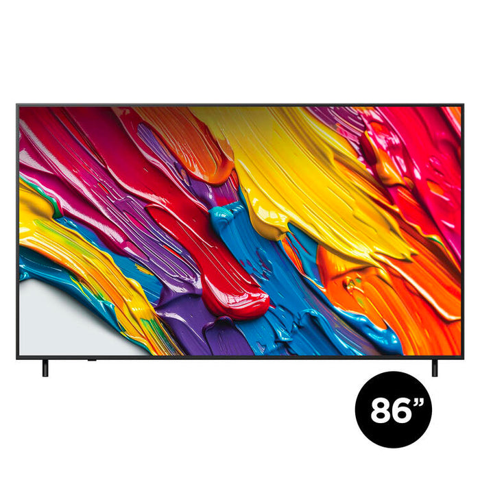 LG 86QNED82AUA | Téléviseur 86" QNED 4K - UHD 4K - Série QNED82A - 60Hz - Processeur IA a7 4K Gen8 - Noir-Sonxplus St-Georges