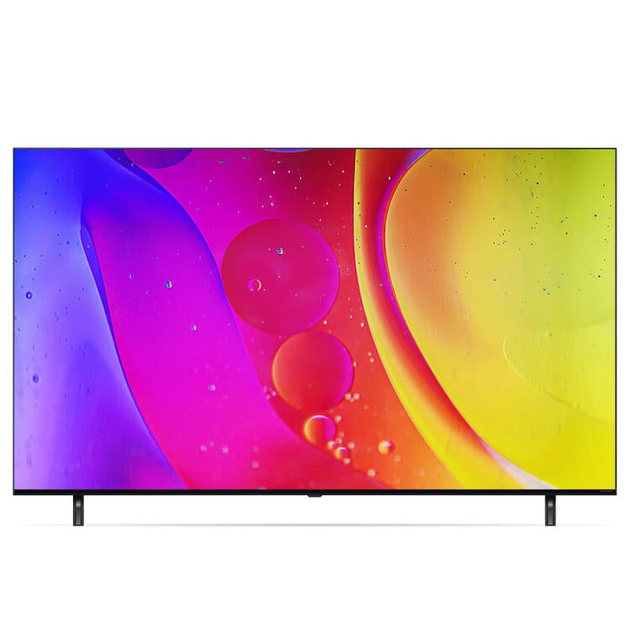 LG 86NANO80AUA | Téléviseur 86" LED 4K - UHD - Série NANO80A - 60Hz - Processeur IA a7 4K Gen8 - Noir-Sonxplus St-Georges