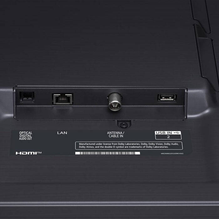 LG 86NANO80AUA | Téléviseur 86" LED 4K - UHD - Série NANO80A - 60Hz - Processeur IA a7 4K Gen8 - Noir-Sonxplus St-Georges