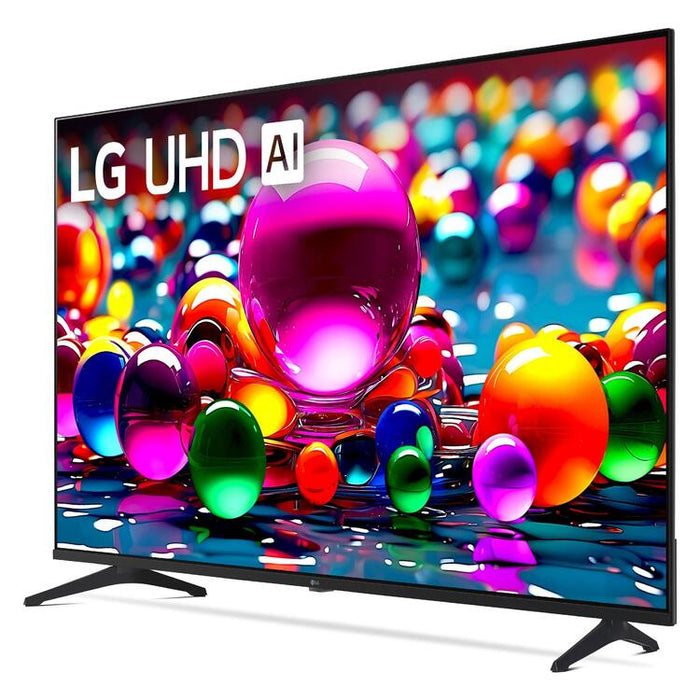 LG 55UA7700PUB | Téléviseur 55" - 4K Ultra HD - DEL - Série UA7700 - HDR - Smart WebOS - 60 Hz natif - Processeur IA a7 Gen8 4K - Noir-Sonxplus St-Georges
