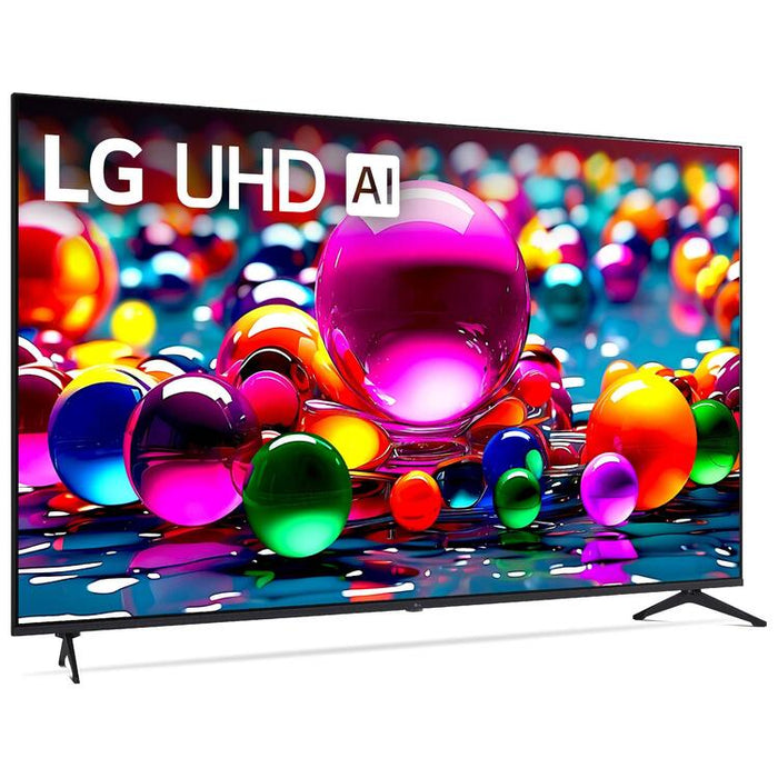 LG 75UA7700PUA | Téléviseur 75" - 4K Ultra HD - DEL - Série UA7700 - HDR - Smart WebOS - 60 Hz natif - Processeur IA a7 Gen8 4K - Noir-Sonxplus St-Georges