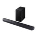 Samsung HW-Q600F | Barre de son - 3.1.2 canaux - Dolby ATMOS - Caisson de graves sans fil - Série Q - 360 W - Bluetooth - Noir-Sonxplus St-Georges
