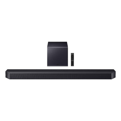 Samsung HW-Q900F | Barre de son - 7.1.2 canaux - Dolby ATMOS - Caisson de graves sans fil - 546W - Q-Symphony - Noir-Sonxplus St-Georges